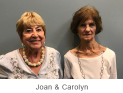 Joan and Carolyn