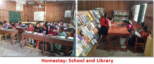 Homestay school and library
