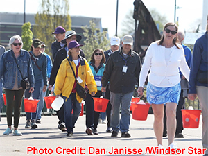 Ontario Rotary Clubs in participating in the Walk for Water
