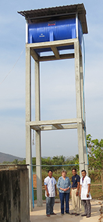 Ensuring clean water for Health Centres in Cambodia