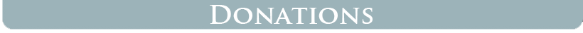 Donations and Charitable Receipts