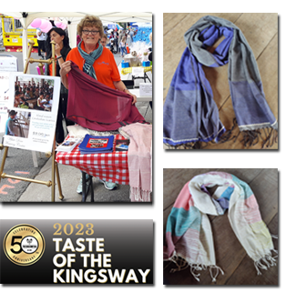 PATTI LEE AT TASTE OF THE KINGSWAY!